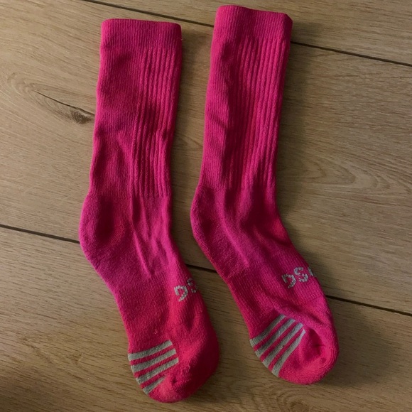 DSG All Sport Premium Pink Unisex Crew Socks - Picture 2 of 3